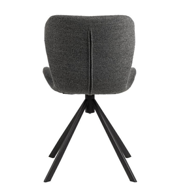 Krzesło obrotowe Batilda antracytowe Monza 130 - ACTONA